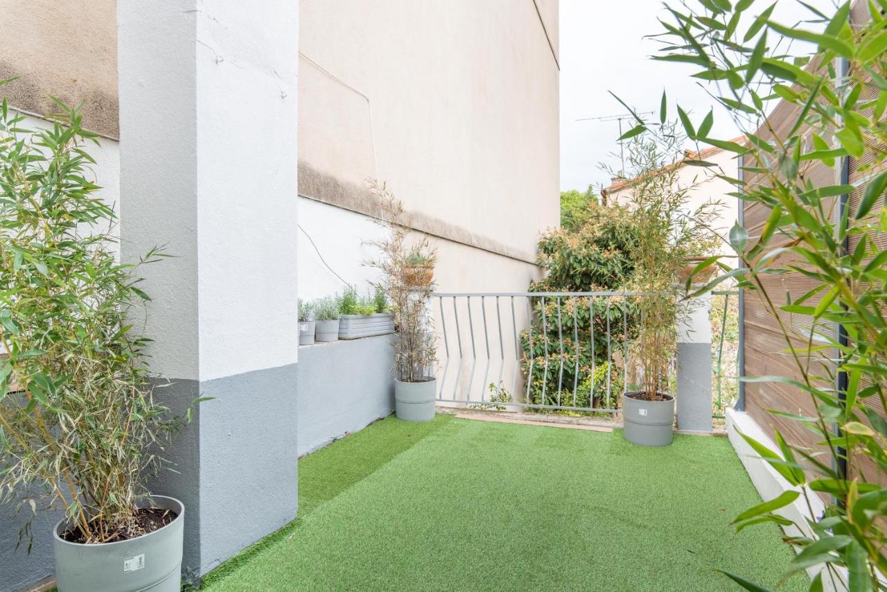 Studio Blancarde Terrasse Parking Clim Marsiglia Esterno foto