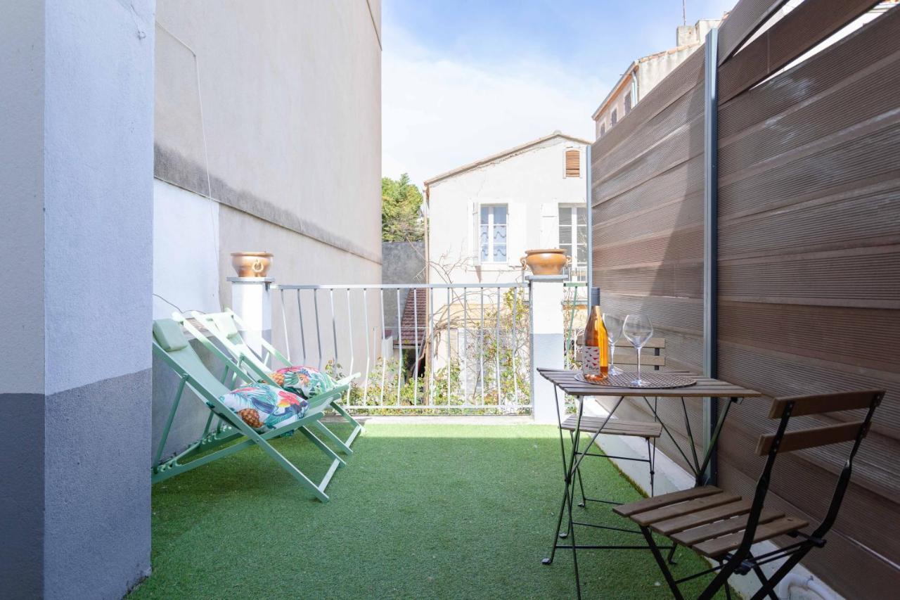 Studio Blancarde Terrasse Parking Clim Marsiglia Esterno foto